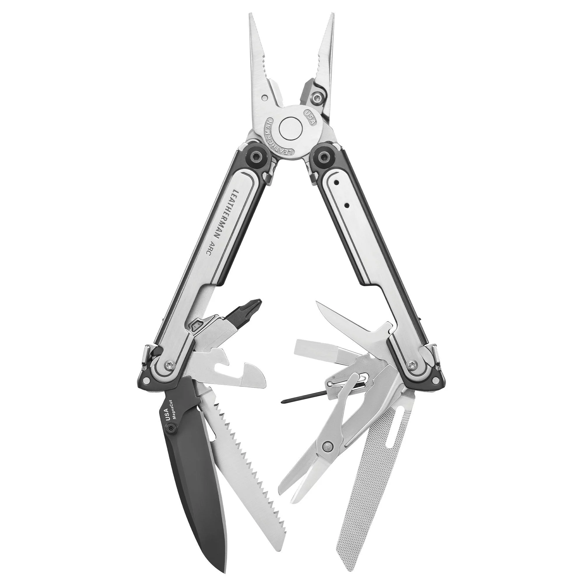 Zdjęcie produktu Multitool Leatherman ARC Black-Silver - 20 narzędzi (833076)