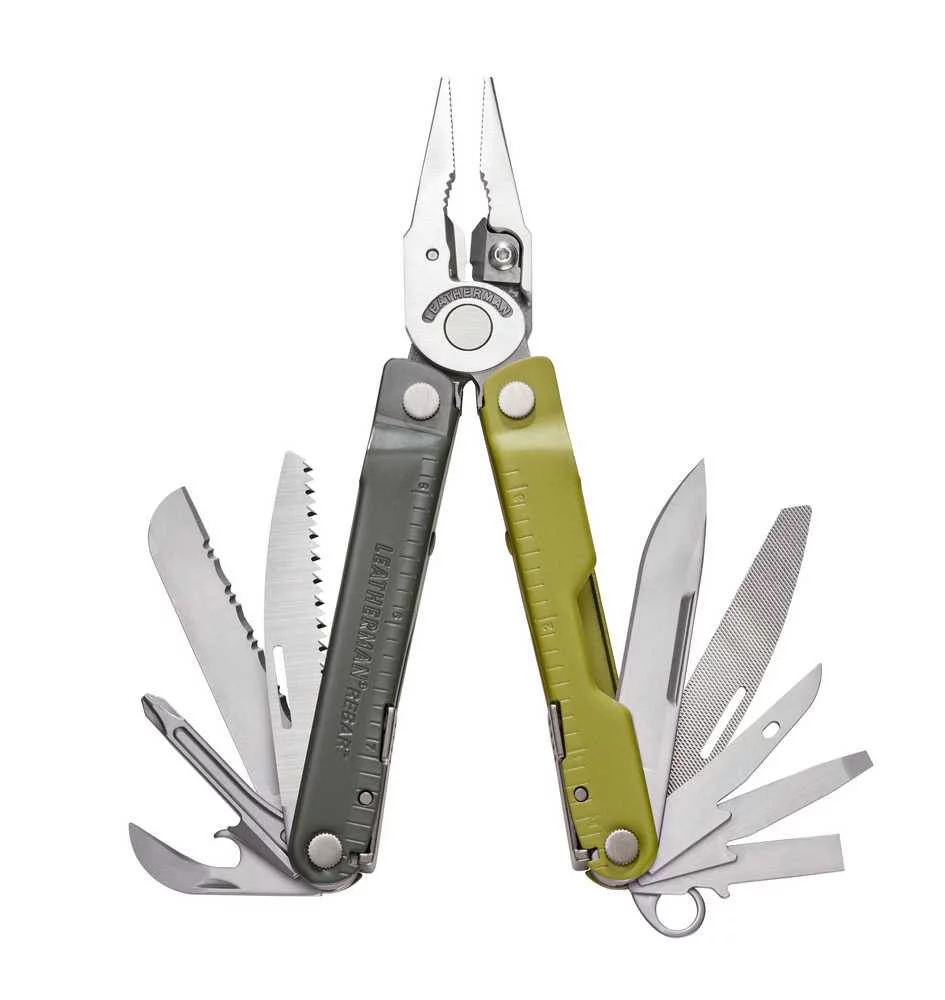 Multitool Leatherman Rebar Mossy Slate - NEW 2025 - 17 narzędzi  (833315)