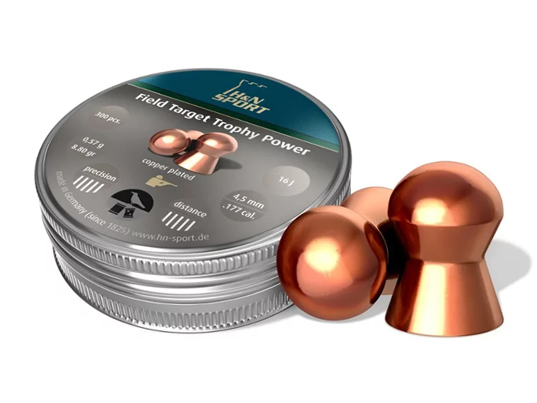 Zdjęcie produktu Śrut 5,5 mm Diabolo H&N FTT Power  200 szt. półokrągły (92665500003)