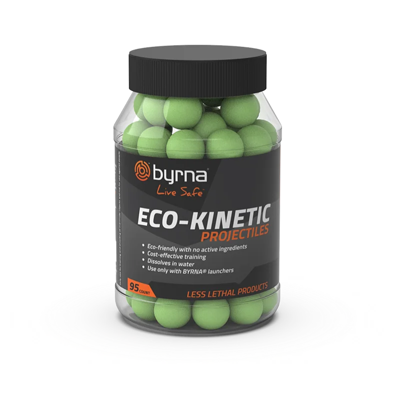 Zdjęcie produktu Kule polimerowe twarde BYRNA ECO KINETIC PROJECTILES k.68 95 szt do BYRNA (RB68403-1)