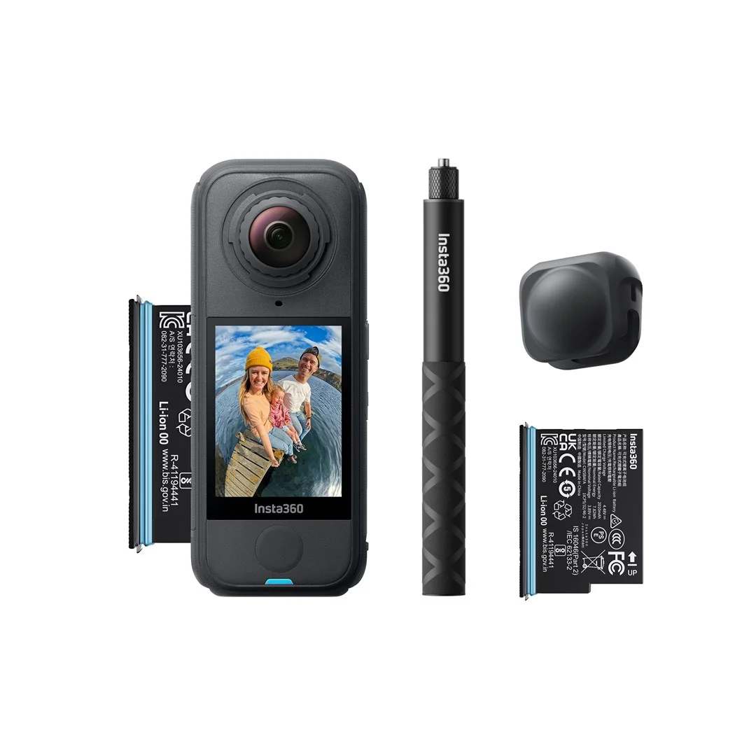 Insta360 X4 Air Starter Bundle - kamera sferyczna 360° z zestawem akcesoriów