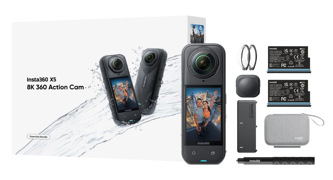 Zdjęcie produktu Kamera Insta360 X5 Essentials Bundle