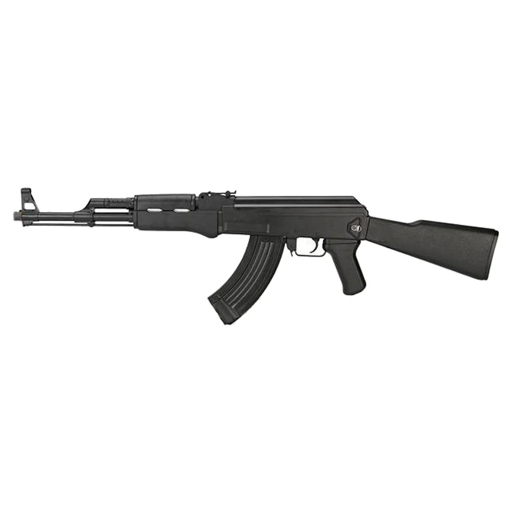 Zdjęcie produktu Karabinek AEG Cyma AK47 Tactical Black kal. 6mm (Komplet z Aku i ładowarką)