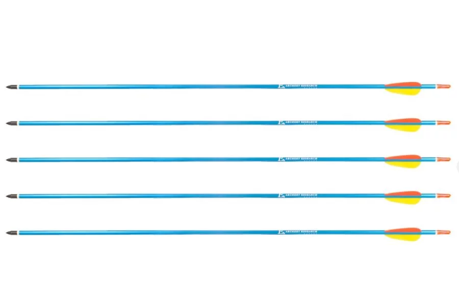 Strzały aluminiowe 30" BLUE Poe Lang - zestaw 5 sztuk
