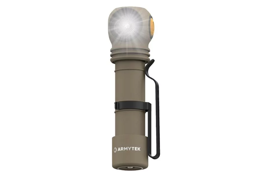 Zdjęcie produktu Latarka Armytek Wizard C2 Pro MAX SAND Magnet USB White