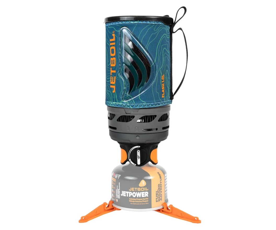 Kuchenka turystyczna gazowa JETBOIL New Flash 2.0 Ocean Topo 1 L.