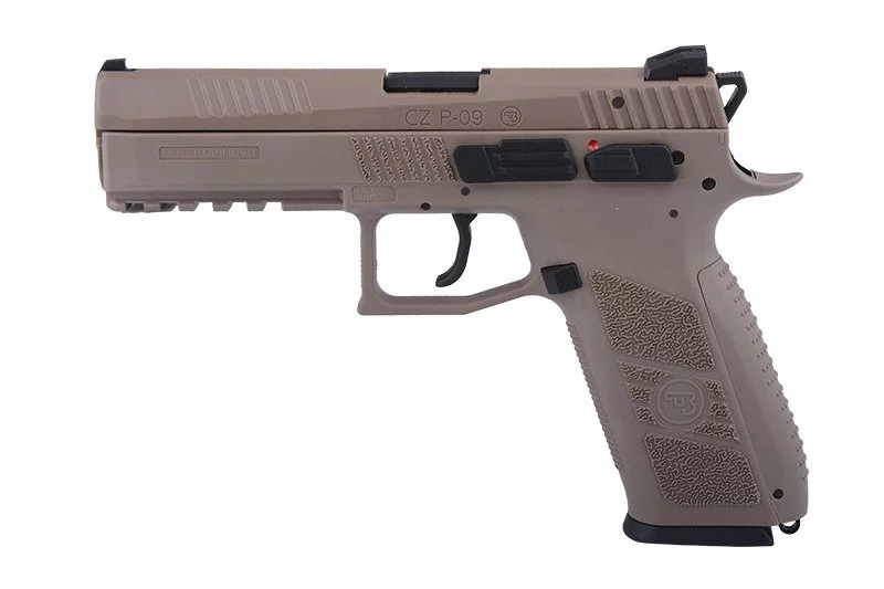Zdjęcie produktu Pistolet ASG CZ P-09 - dark earth (ASG-02-010562)