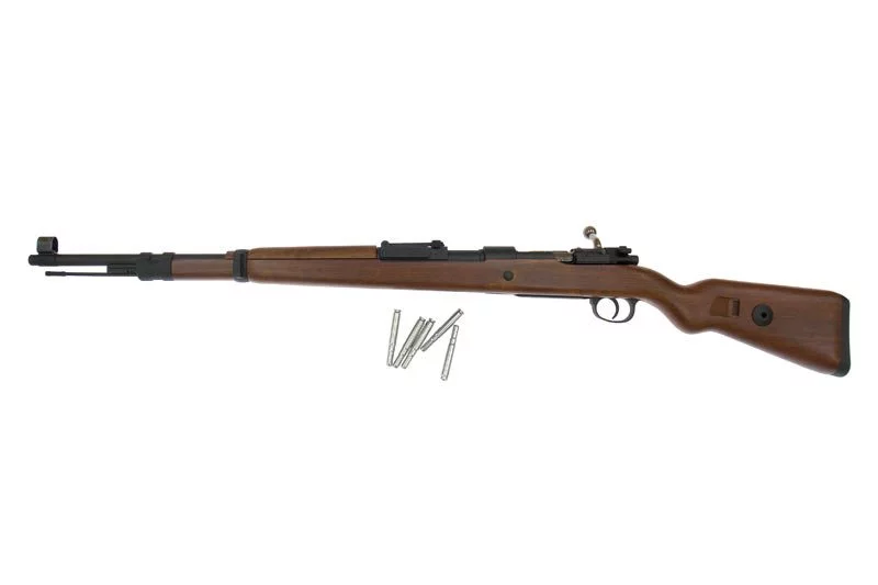 Zdjęcie produktu Karabin ASG Double Bell Kar98k (sprężynowa) - wersja polimerowa (DBY-03-000283)