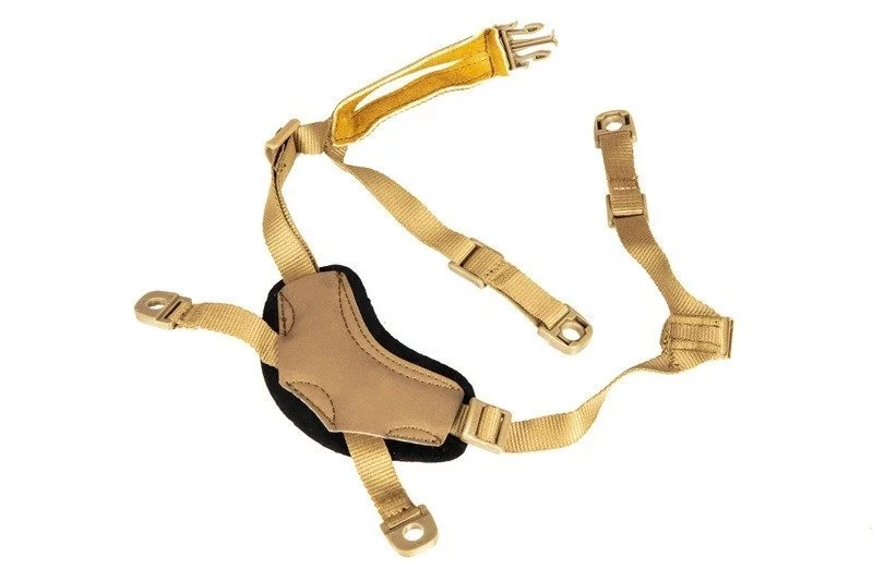 Zdjęcie produktu Fasunek uniwersalny do hełmów i kasków FMA - Dark Earth (FMA-21-022714)