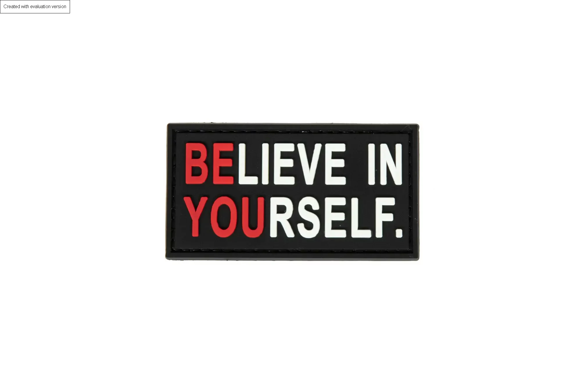 Zdjęcie produktu Naszywka PVC - Believe (GFT-30-035504)