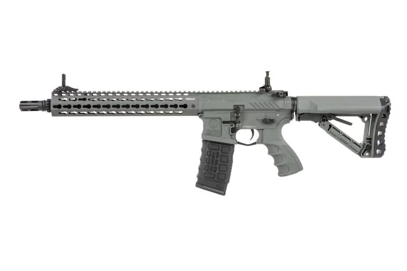 Zdjęcie produktu Karabinek ASG G&G Armament CM16 SRXL - Battleship Grey  (GIG-01-024794)