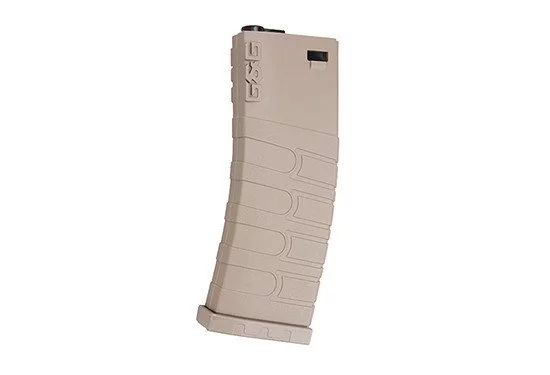 Zdjęcie produktu Magazynek ASG G&G mid-cap 120 kulek do replik typu M4/M16 - tan (GIG-05-004848)