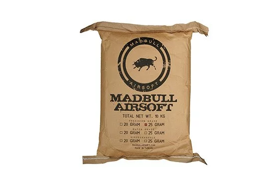 Zdjęcie produktu Kulki ASG MadBull Precision 0,25g - worek 10kg (MDB-16-014519)