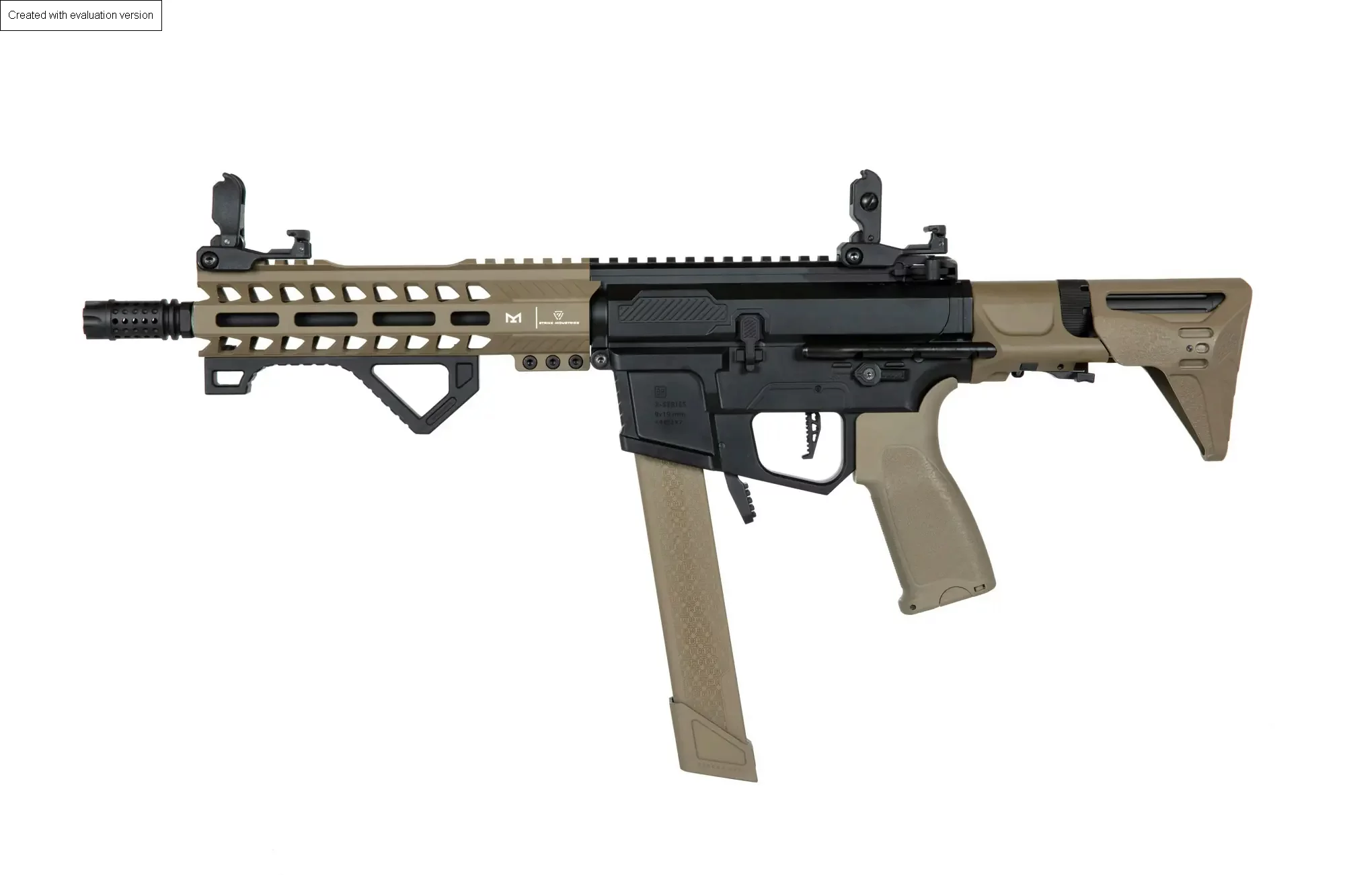 Zdjęcie produktu Pistolet maszynowy ASG Specna Arms SA-X02 EDGE 2.0 - Half-tan (SPE-01-035403)