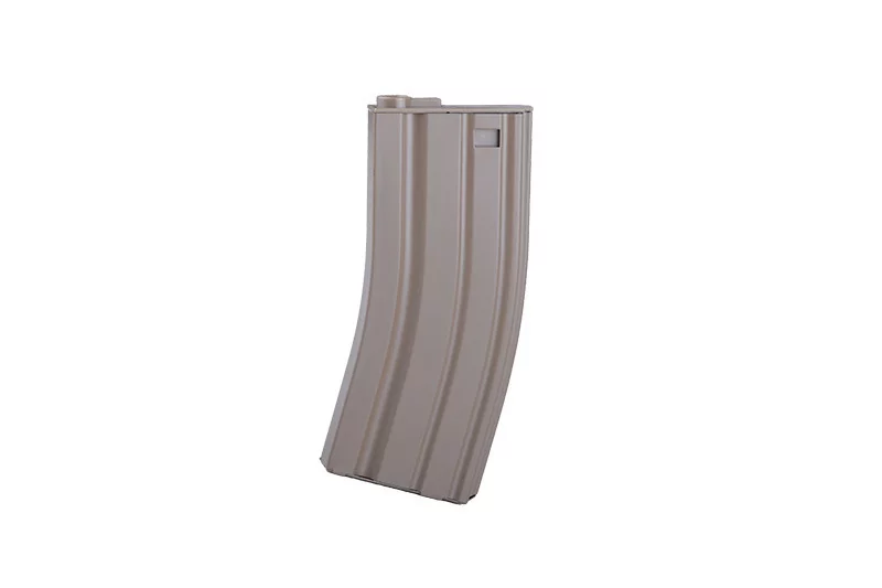 Zdjęcie produktu Magazynek ASG Specna Arms mid-cap 100 kulek do replik typu M4/M16 - tan (SPE-05-010558)