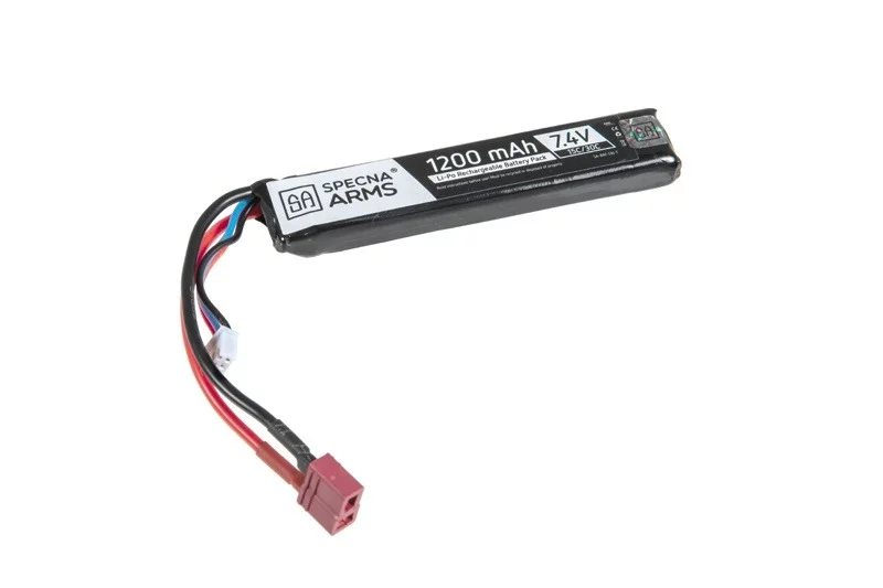Zdjęcie produktu Akumulator LiPo 7,4V 1200mAh 15/30C - T-Connect (Deans) (SPE-06-024604)