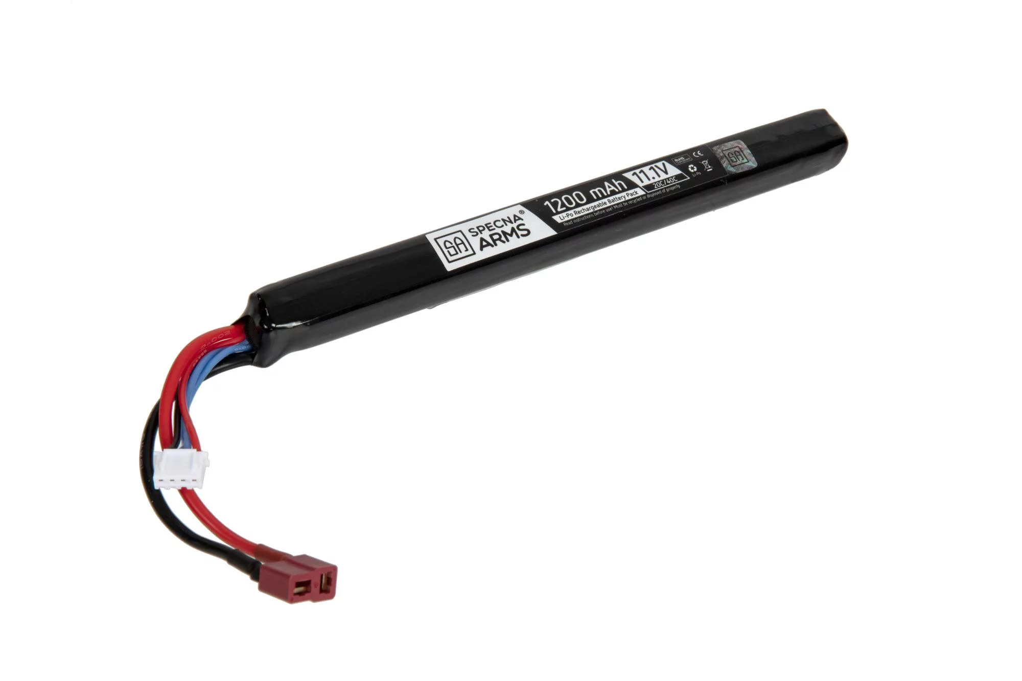 Zdjęcie produktu Akumulator LiPo 11,1V 1200mAh 20C/40C - T-Connect (Deans) (SPE-06-029461)