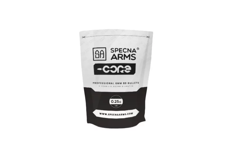 Zdjęcie produktu Kulki ASG 6 mm Specna Arms CORE 0,25g - 1 kg (SPE-16-021014)