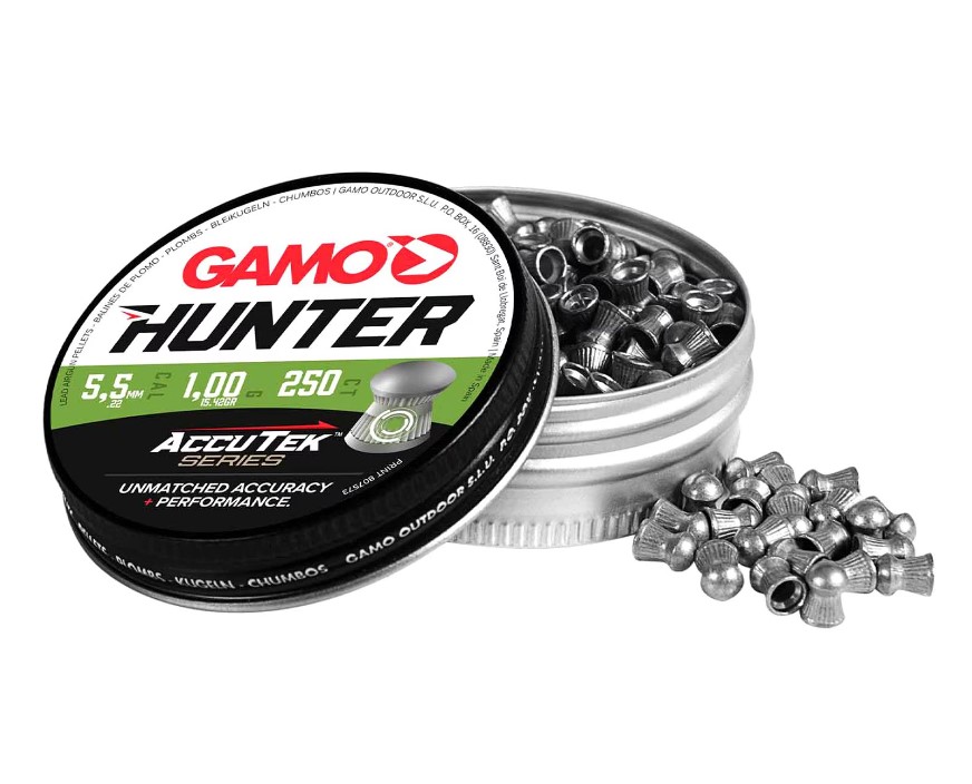 Śrut 5,5 mm Diabolo Gamo AccuTek Hunter grzybek 250 szt. (6320825-AK)