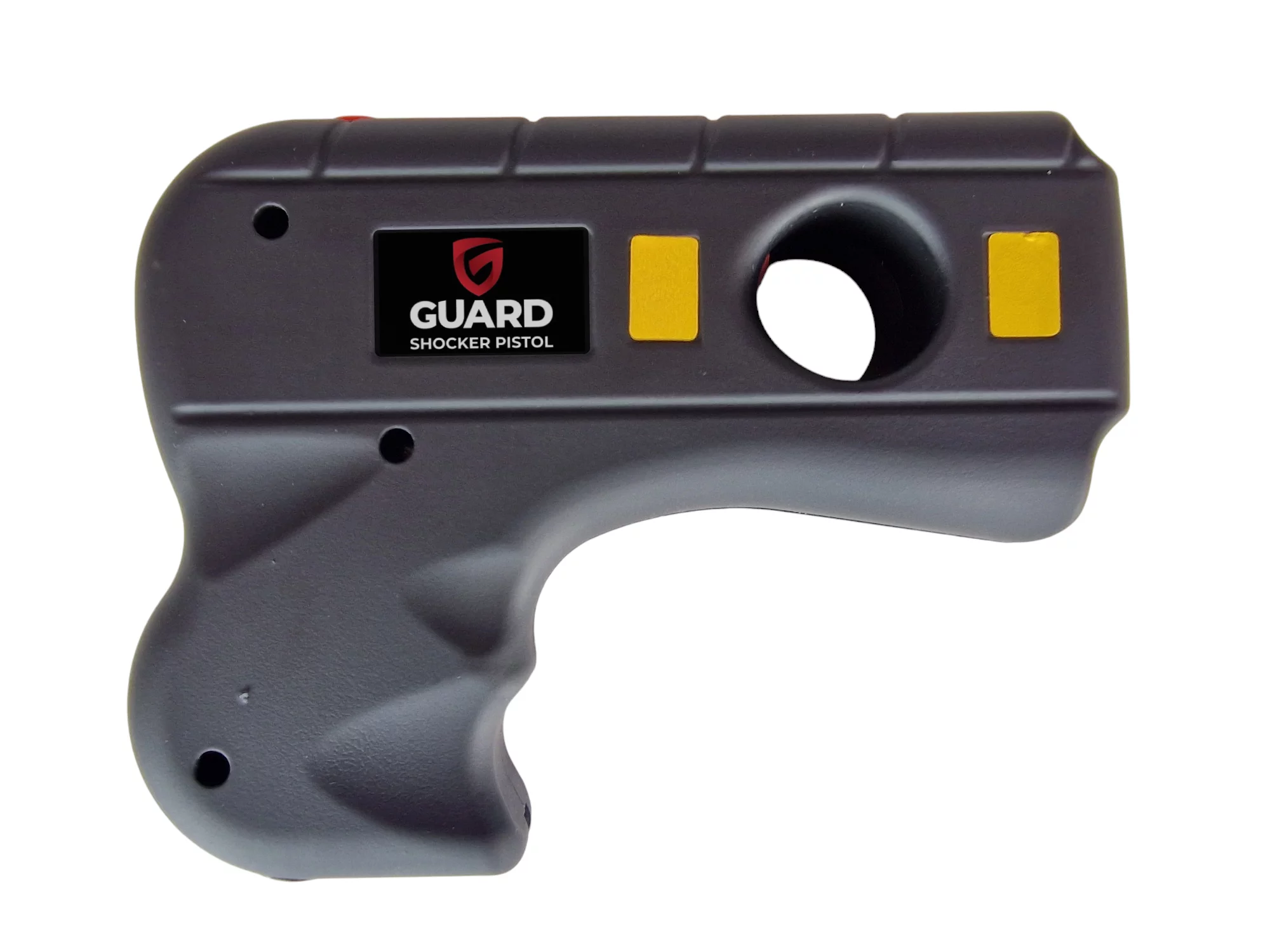 Zdjęcie produktu Paralizator z latarką GUARD Shocker Pistol + zawleczka bezpieczeństwa + ładowarka 230V (YC-1305)