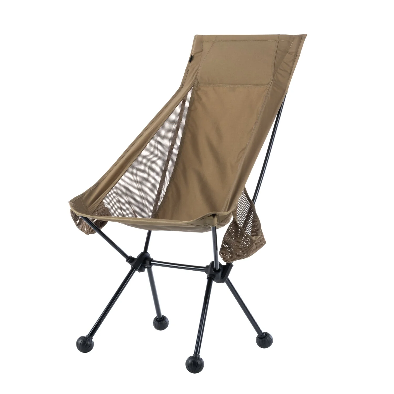 Krzesło turystyczne składane wysokie HELIKON TRAVELER Enlarged Lightweight Chair - Coyote -  (AC-ELC-CD-11)