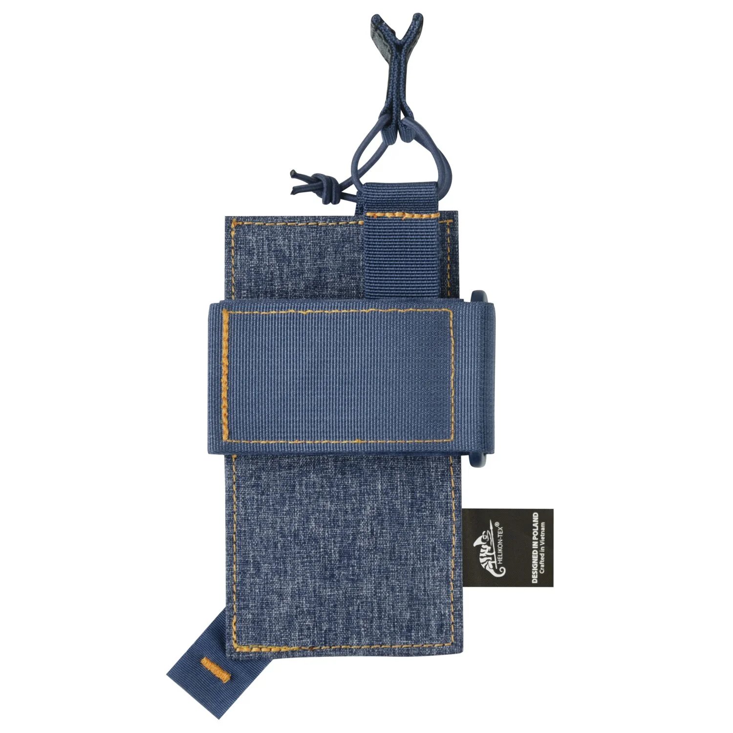 Kabura Helikon Inverted Pistol Holder Insert Nylon / Polyester Blend - Melange Blue