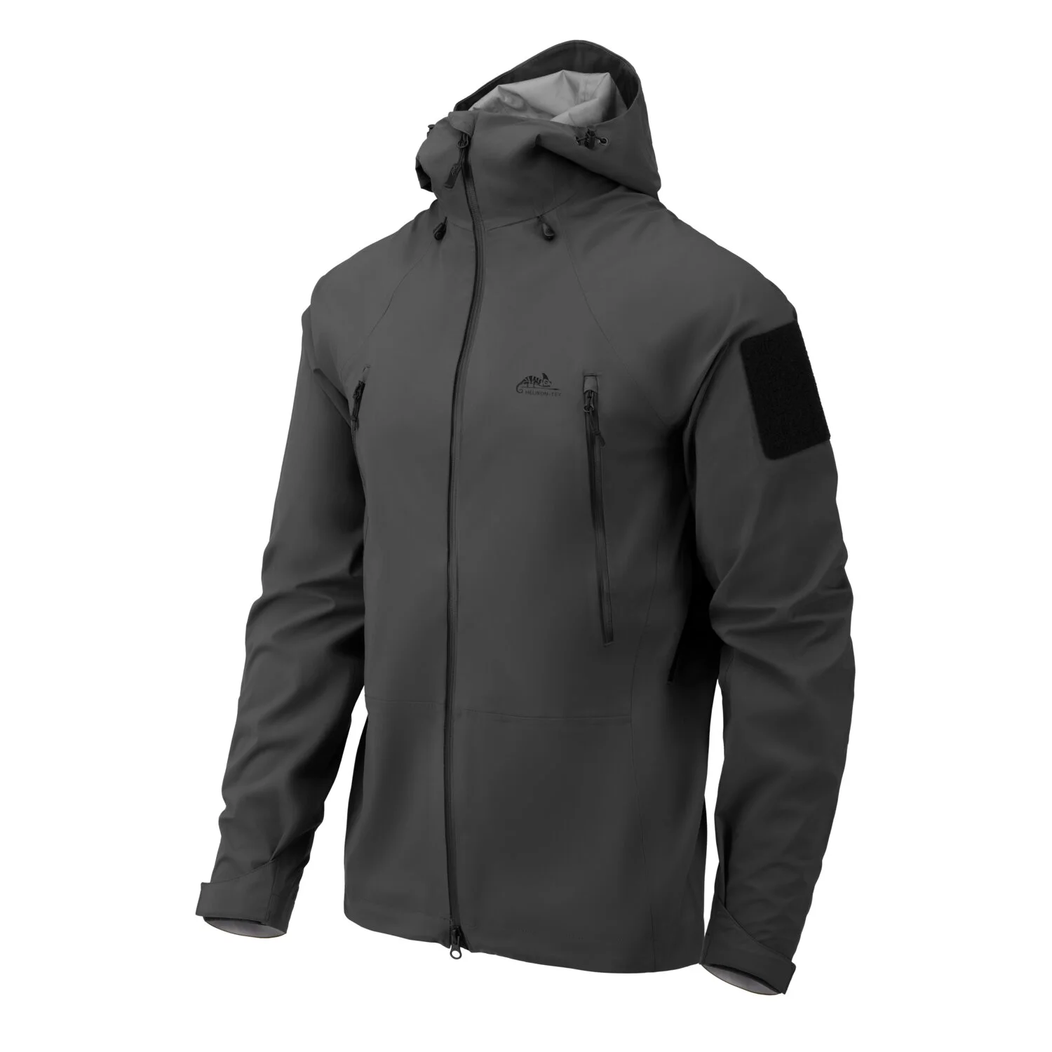Kurtka wodoodporna HELIKON SQUALL Hardshell Jacket - TorrentStretch - Shadow Grey (KU-SHJ-TR-35)