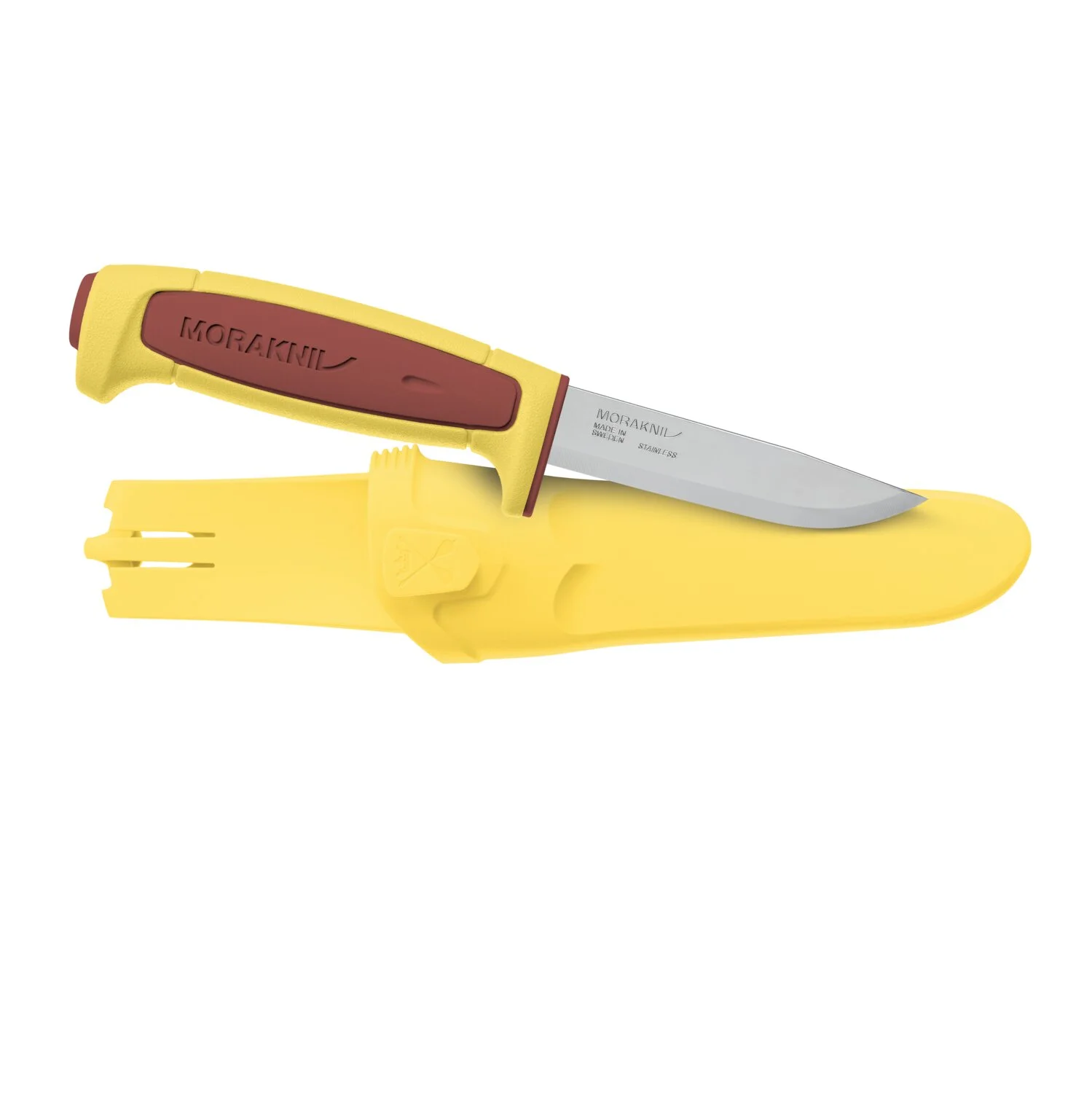 Nóż MORAKNIV Basic 546 Limited Edition 2023 (S) - Dala Red / Yellow (ID 14148)  (NZ-546-SS-1R26)
