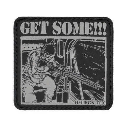 Naszywka Get some! Patch - Black - ( jeden rozmiar ) (OD-GTS-PO-01)