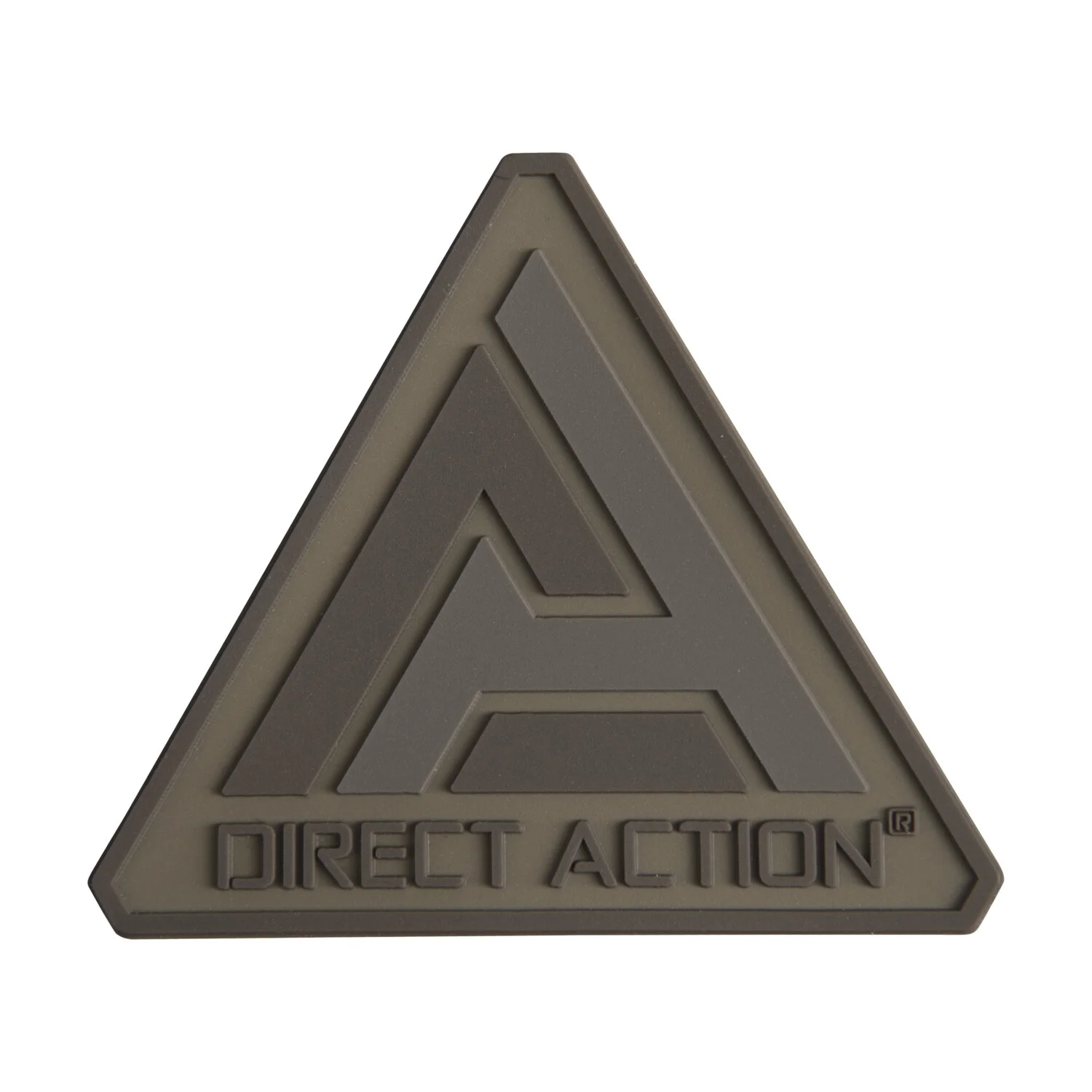 Naszywka DIRECT ACTION Logo Patch - PVC - Coyote Brown - ( jeden rozmiar ) (PA-DALG-PVC-CBR)