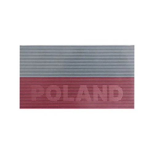 Naszywka Polish large patch flag - White/Red (PA-PL95-PES-TCL)