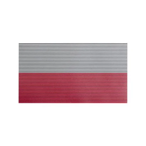 Naszywka Polish large patch flag NO IR - White/Red (PA-PLNI-PES-TCL)