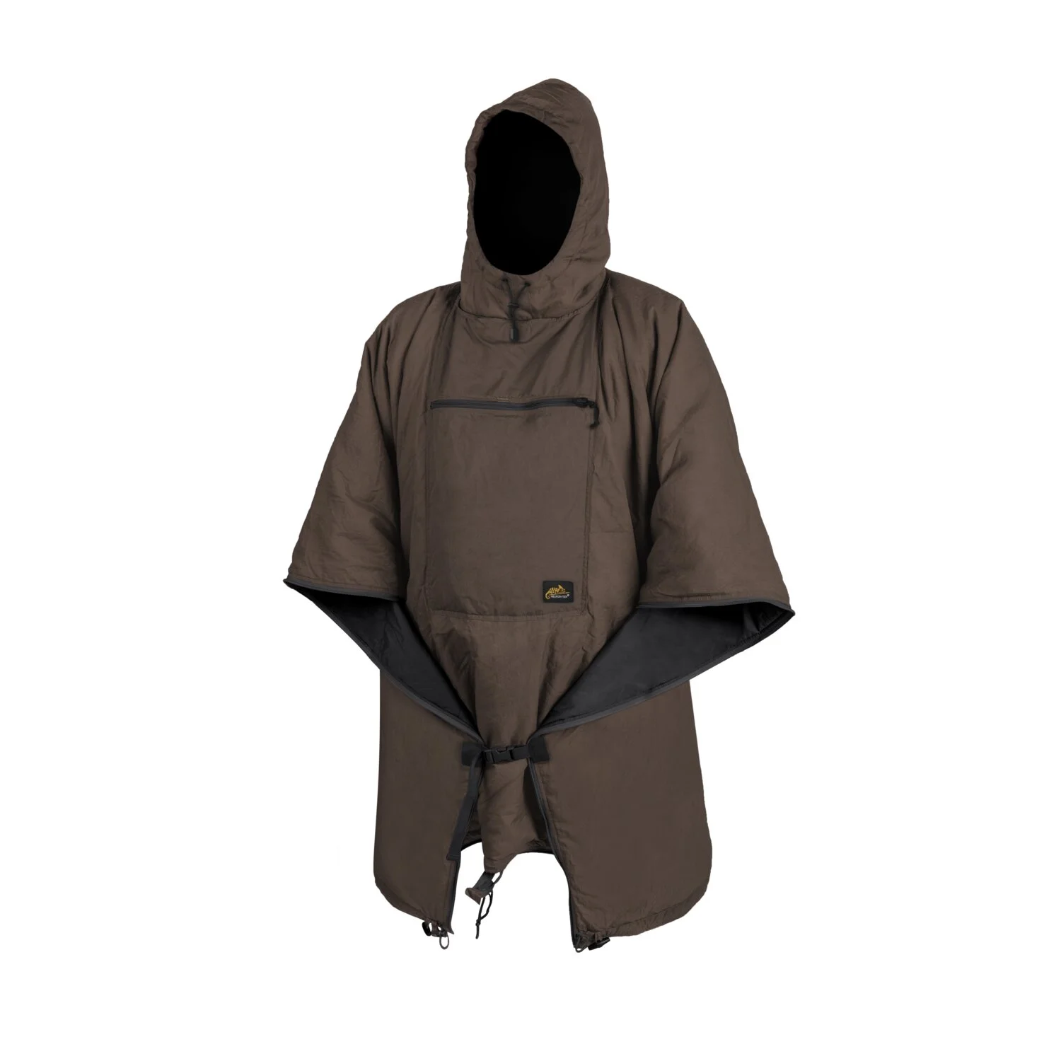 Poncho peleryna HELIKON SWAGMAN ROLL ocieplane - Earth Brown - ( jeden rozmiar ) (PO-SMR-NL-0A)