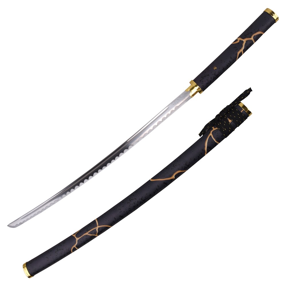 Zdjęcie produktu Katana HATTORI HANZO HH759 - replika miecza samurajskiego Night Gilded
