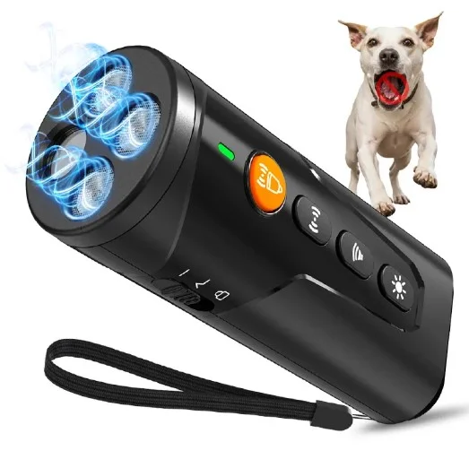 Zdjęcie produktu Odstraszacz ultradźwiękowy na psy 4w1 - KOLTER Dogchaser K-65 Anti Dog z latarką