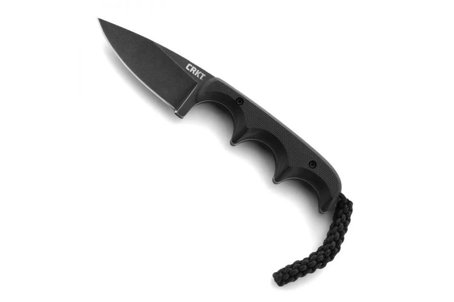 Zdjęcie produktu Nóż CRKT Minimalist Black Drop Point 2384K