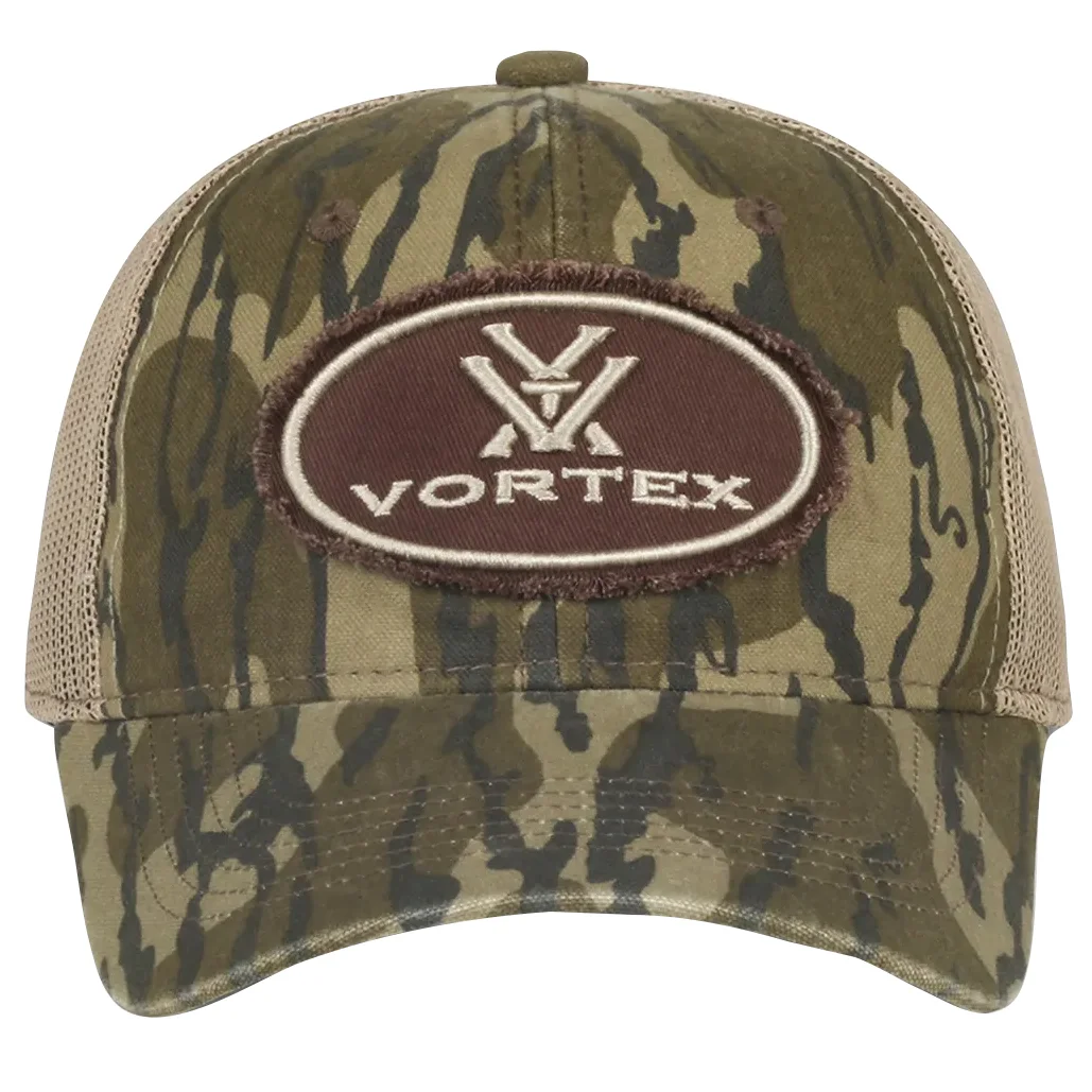 Zdjęcie produktu Czapka z daszkiem męska Vortex Mossy Oak Bottomland Patch Cap kamuflaż (186-551)