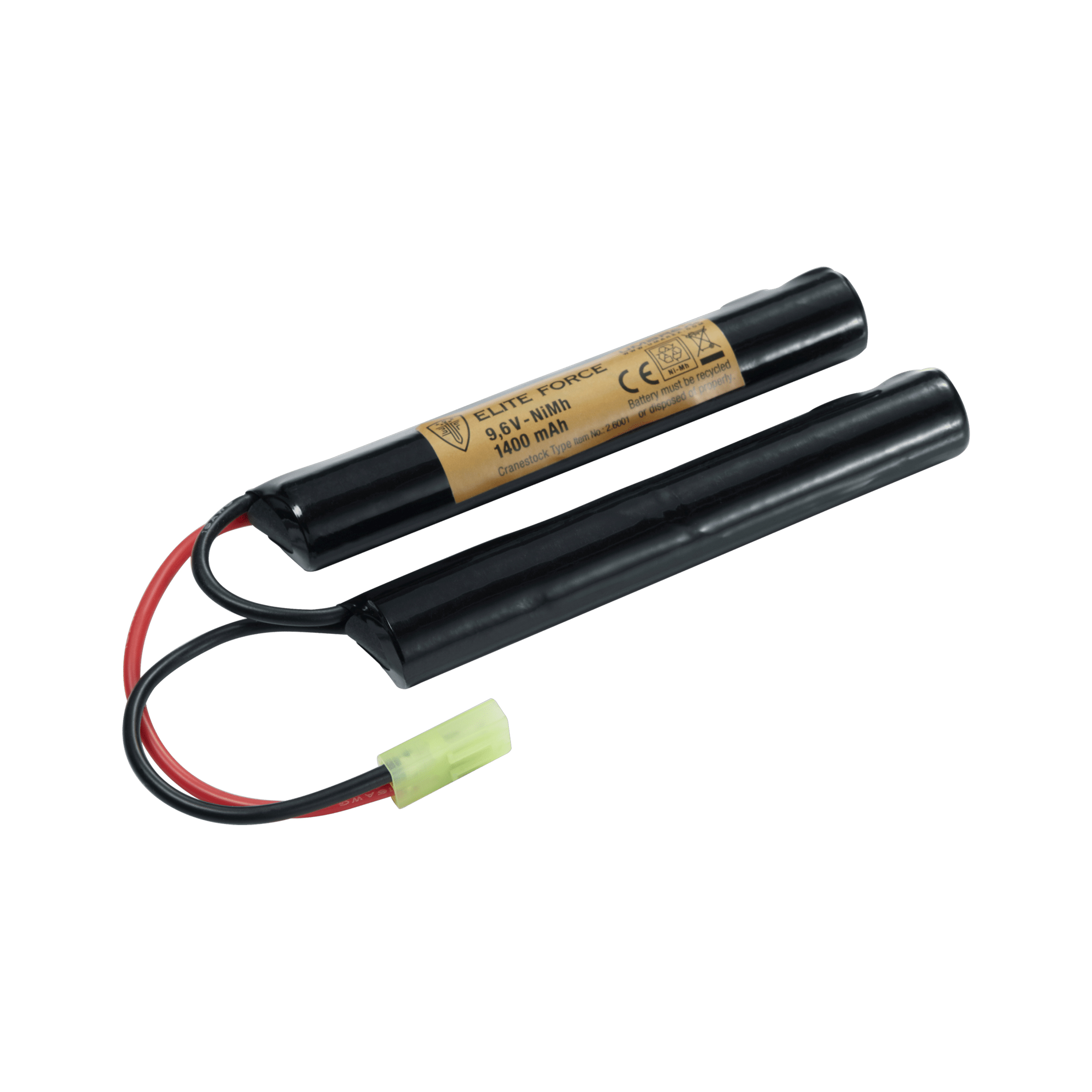 Zdjęcie produktu Akumulator ASG  Elite Force NiMh 9,6 V 1400 mAh (2.6001)