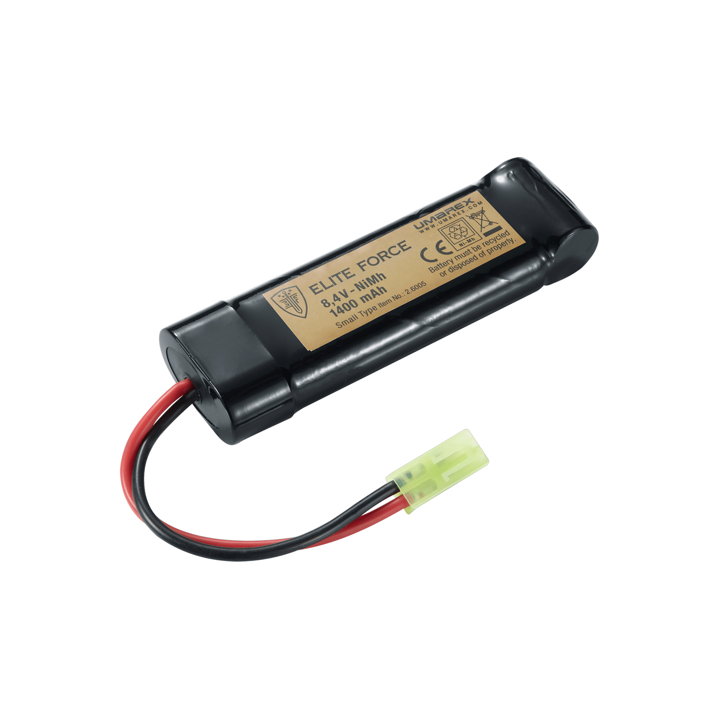 Zdjęcie produktu Akumulator ASG  Elite Force NiMh 8,4 V 1400 mAh (2.6005)