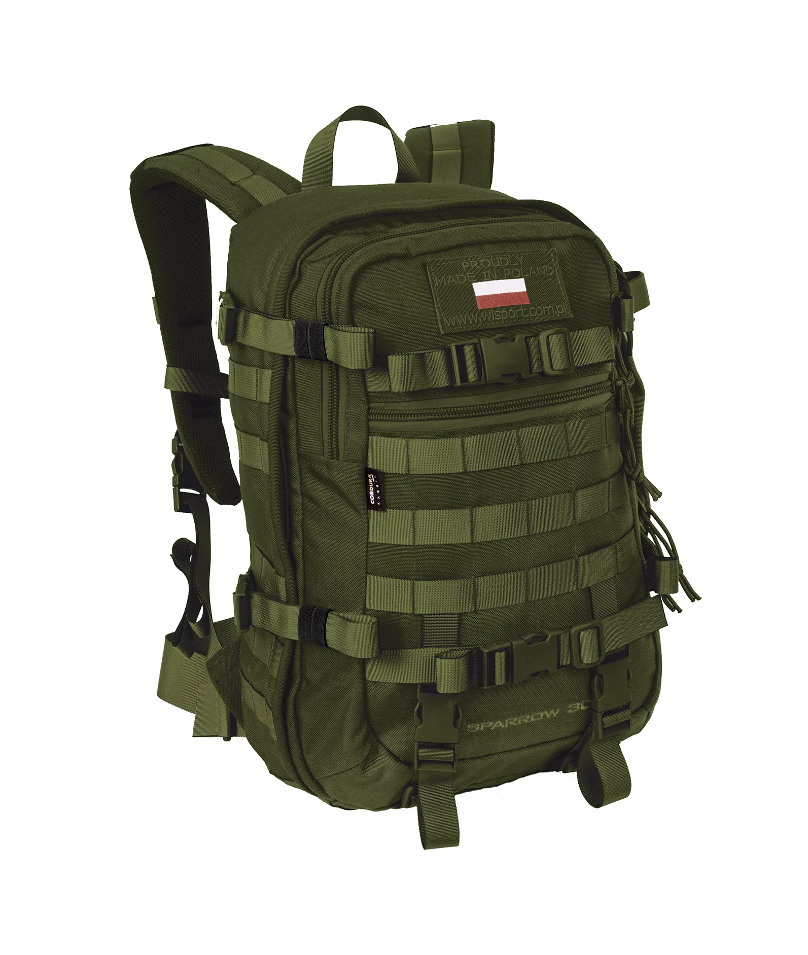 Zdjęcie produktu Plecak Wisport Sparrow cordura 30L oliwkowy (SPA30OLI)