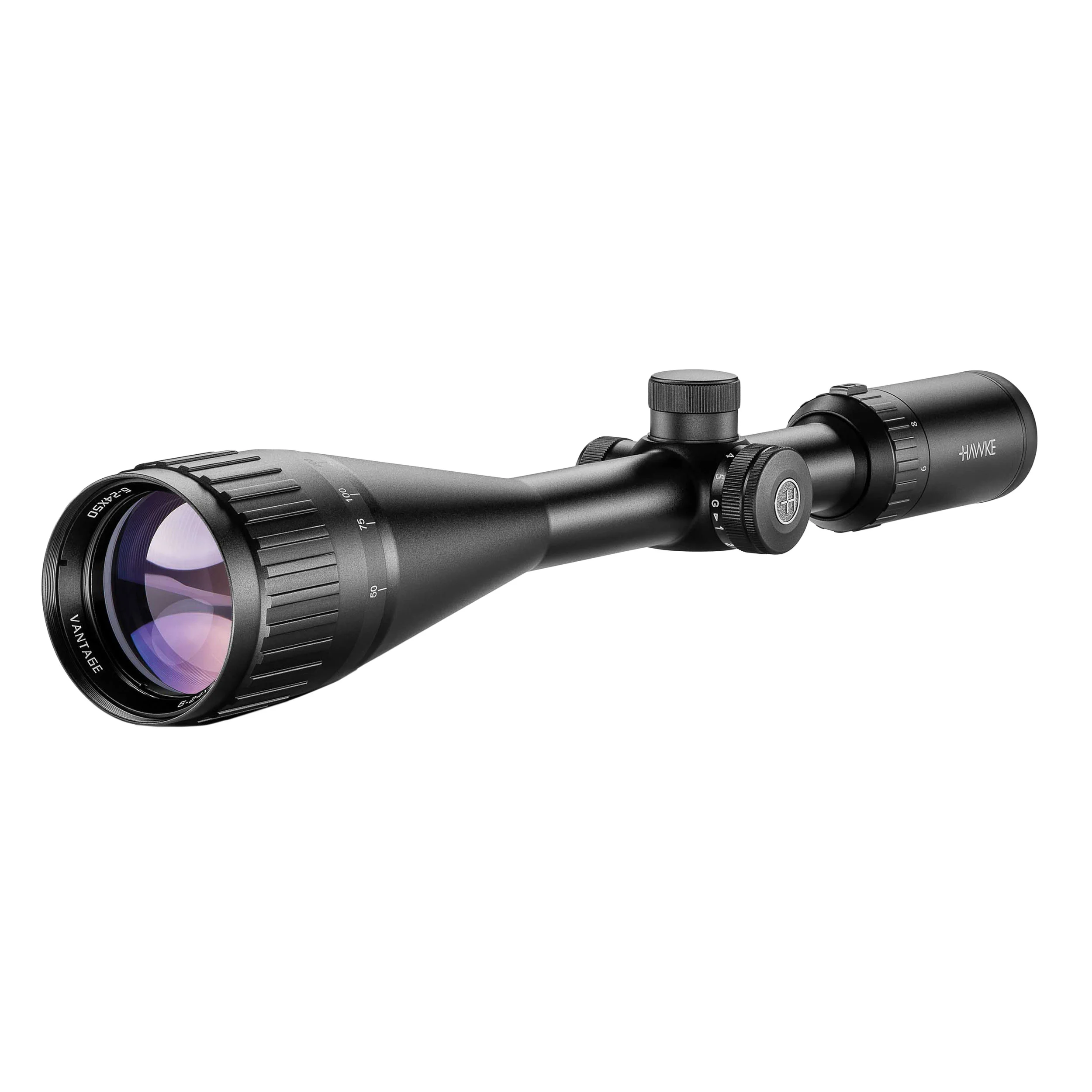 Zdjęcie produktu Luneta celownicza Hawke Vantage 6-24x50 AO IR Mil Dot tubus 1" bez montażu (354-093)