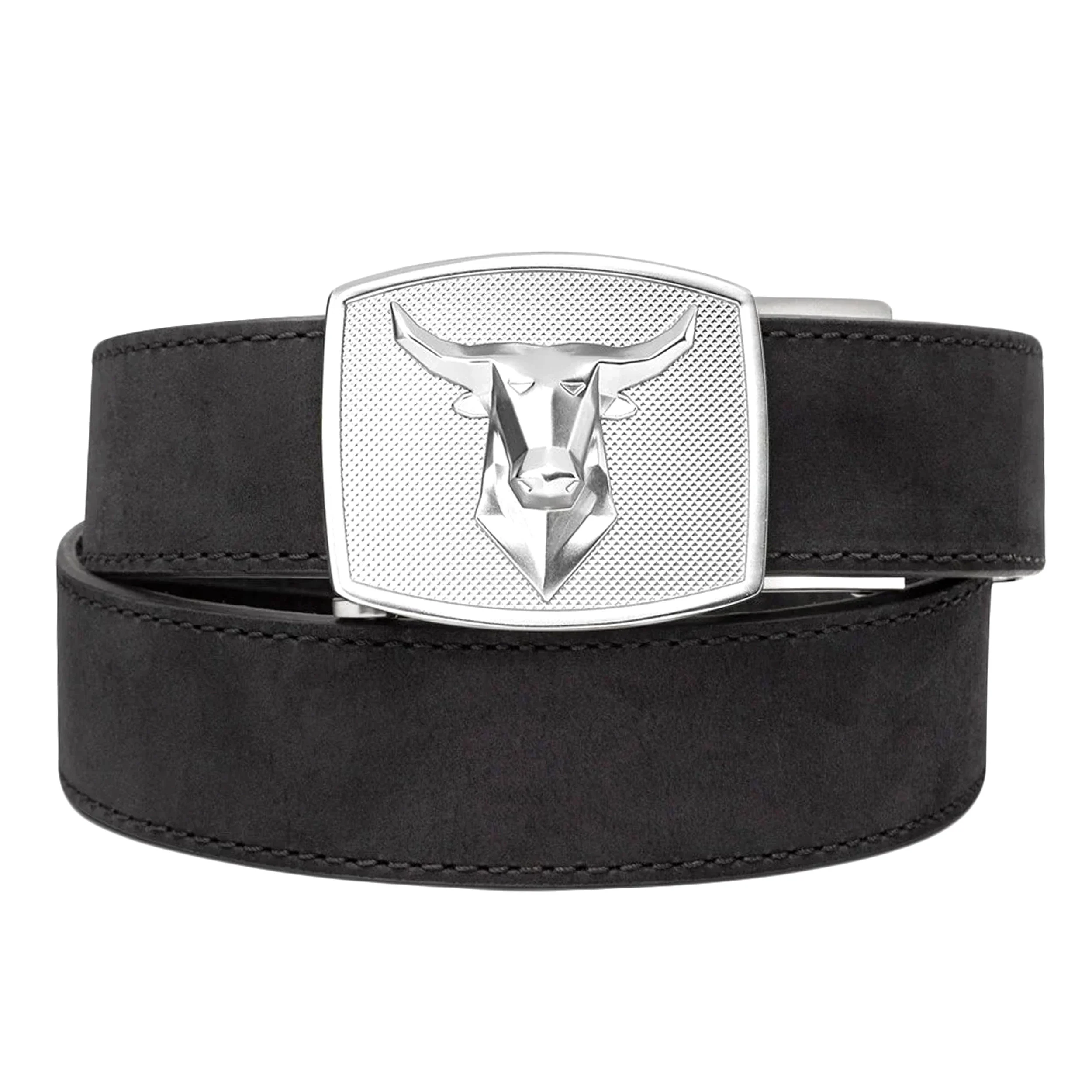 Zdjęcie produktu Pas Kore Essentials Bull Buckle Black Buffalo Leather Gun Belt (BULL-WESTBLK)