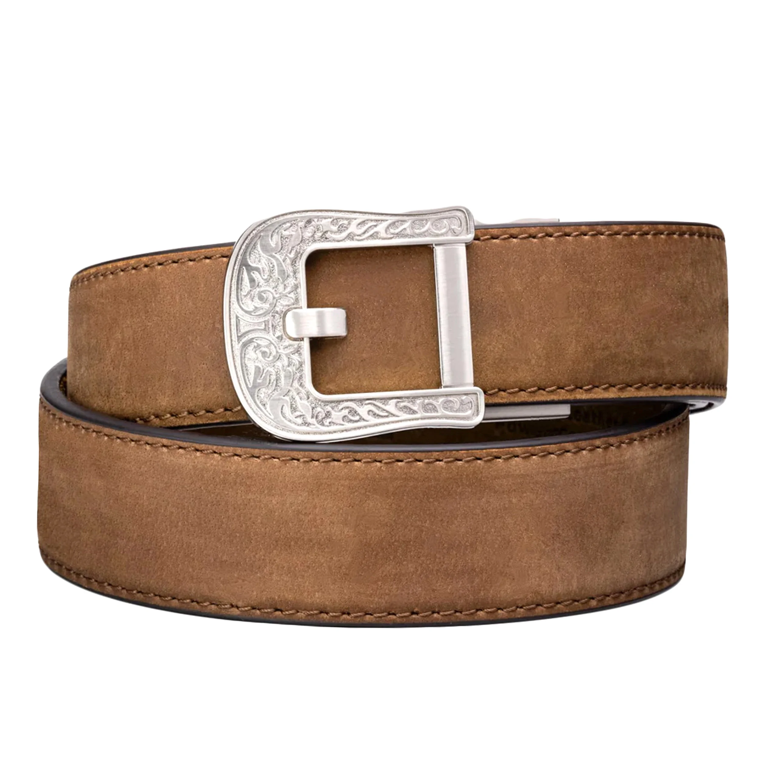Zdjęcie produktu Pas Kore Essentials Rodeo Buckle Brown Buffalo Leather Gun Belt (RODEO-WESTBRN)