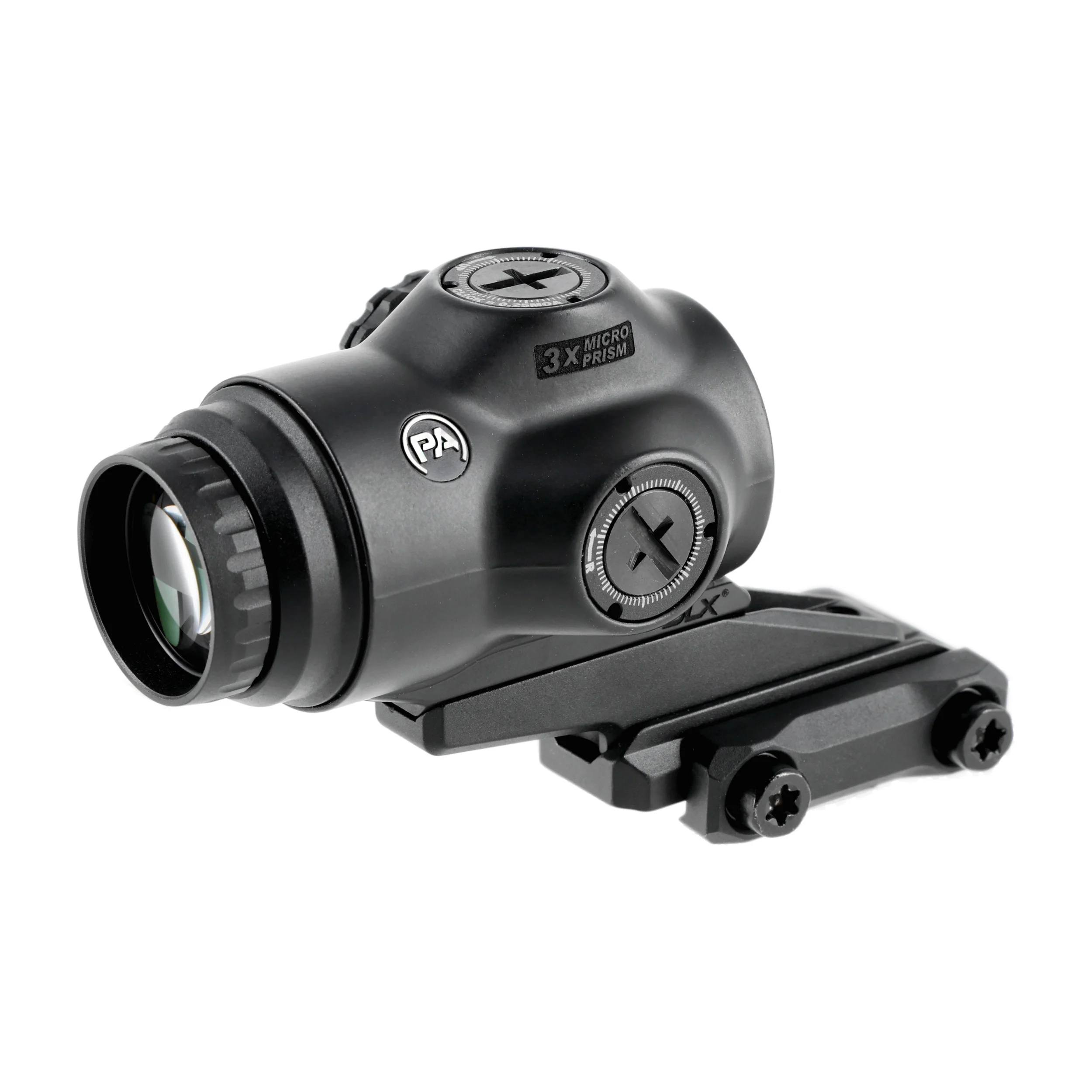 Zdjęcie produktu Celownik pryzmatyczny Primary Arms SLx 3x Micro Prism iR Red ACSS Raptor 5,56/.308 Meter (PA-SLX-3XMP-RAPTOR-5)