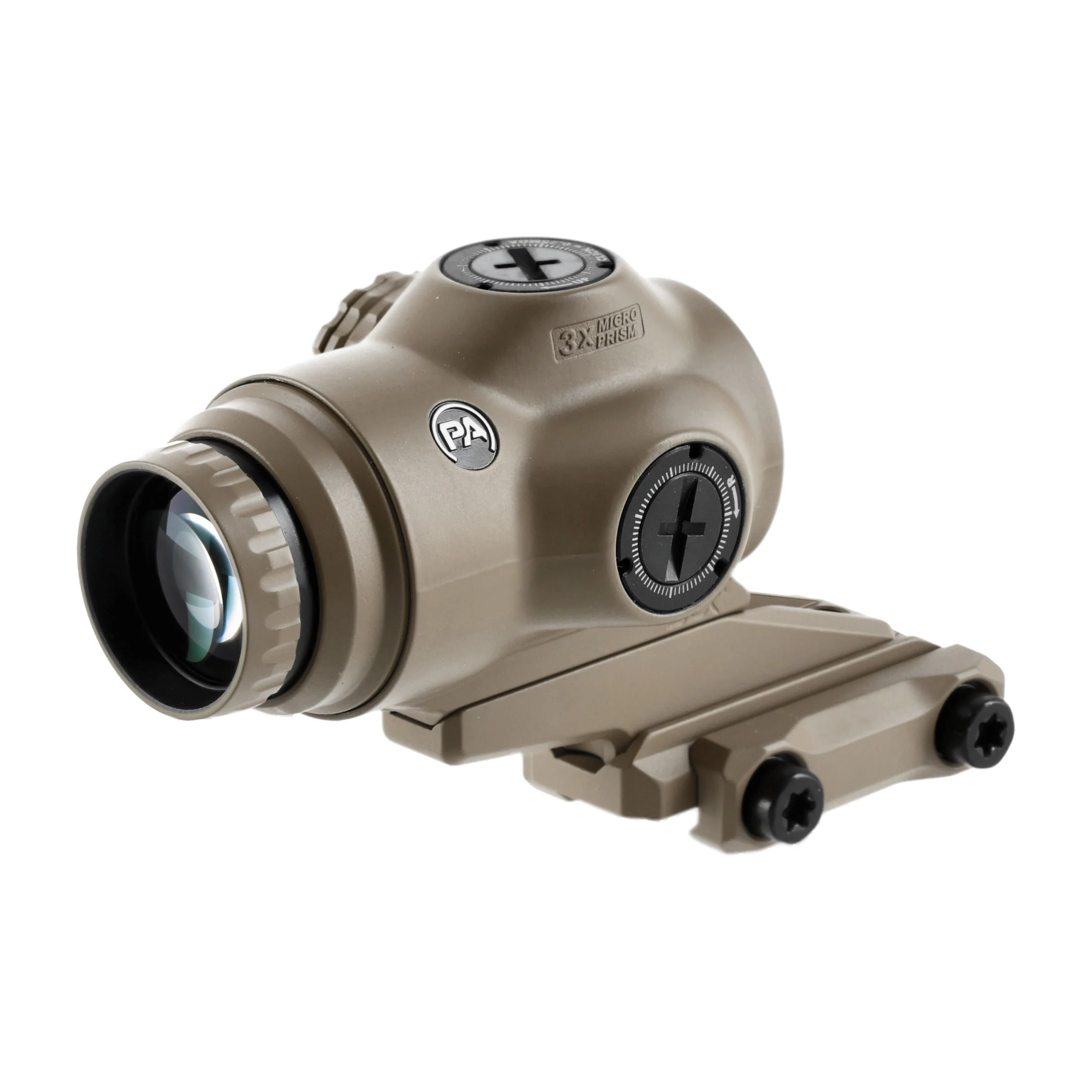 Zdjęcie produktu Celownik pryzmatyczny Primary Arms SLx 3x Micro Prism iR Red ACSS Raptor 7.62/300BO Yard FDE (PA-SLX-3XMP-RAPTOR-7)