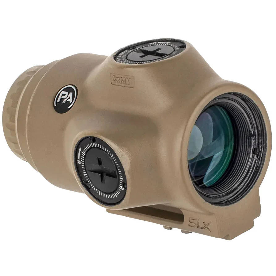 Powiększalnik Primary Arms SLx 3x Micro w/ACSS Pegasus Ranging Reticle FDE (777-110)