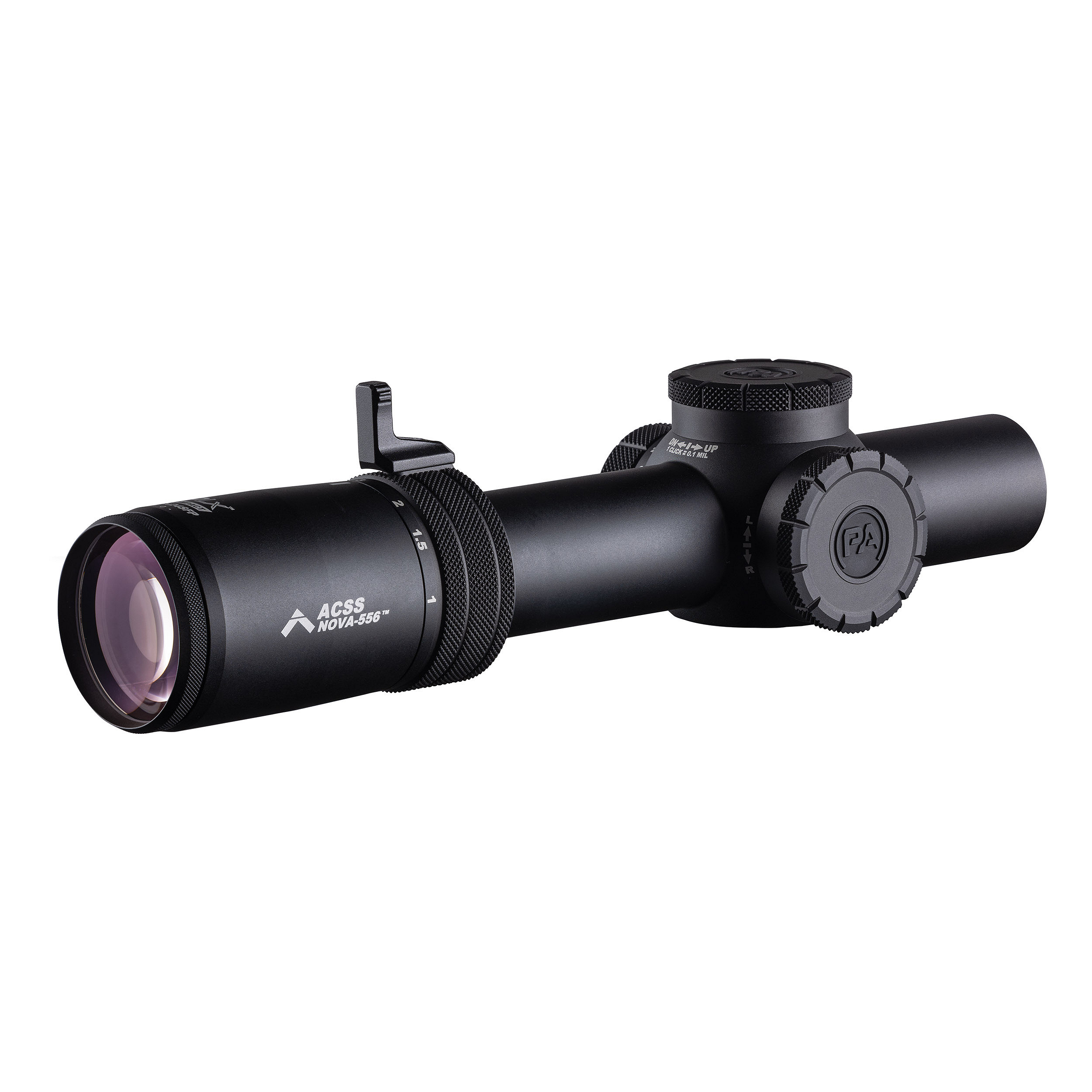 Zdjęcie produktu Luneta celownicza Primary Arms Compact PLx-1-8x24 SFP Illuminated ACSS Nova 5,56/.308 Fiber Wire Ret (PA-PLXC-1-8X24S-NOVA)