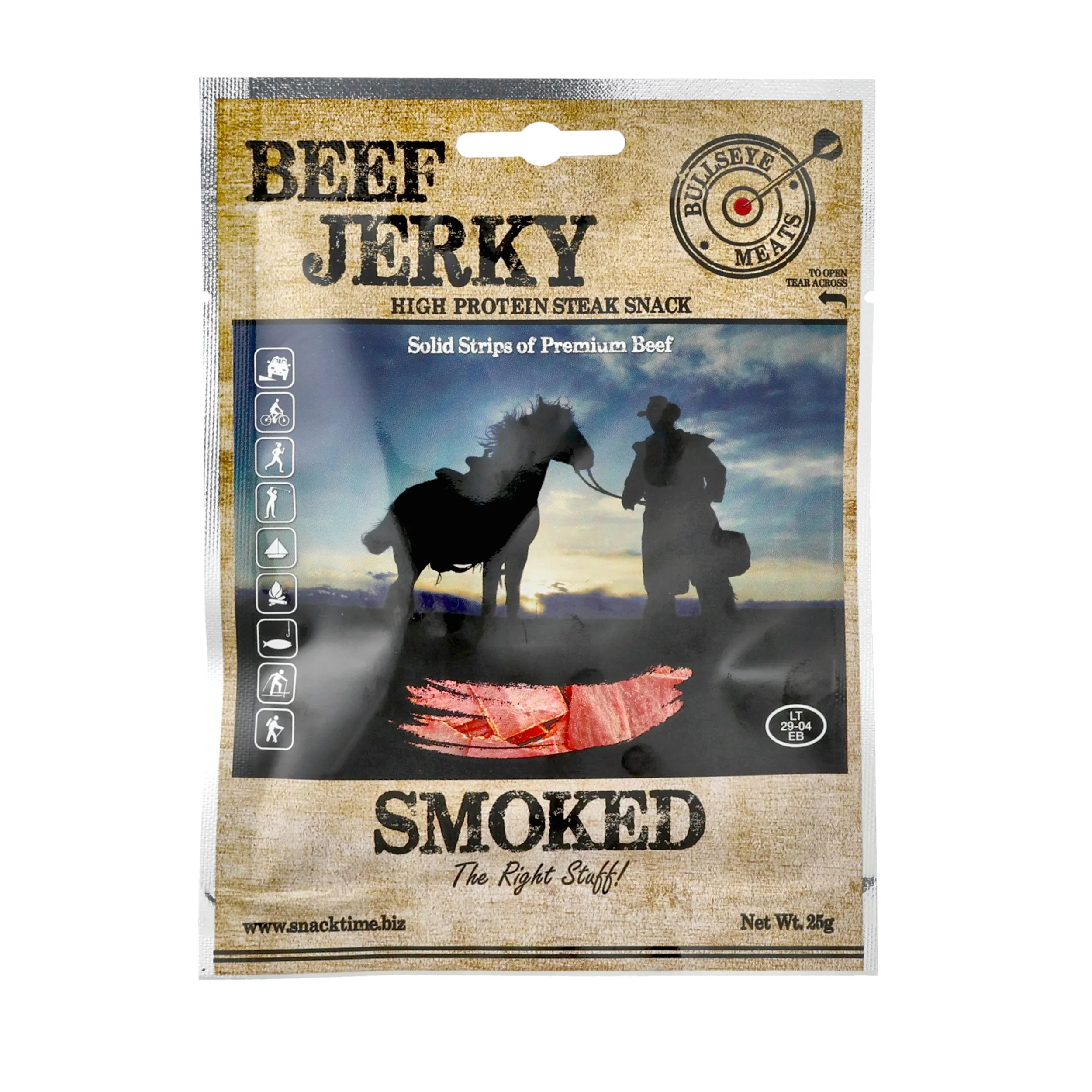 Zdjęcie produktu Wołowina Beef Jerky Smoked 25 g (838-002)
