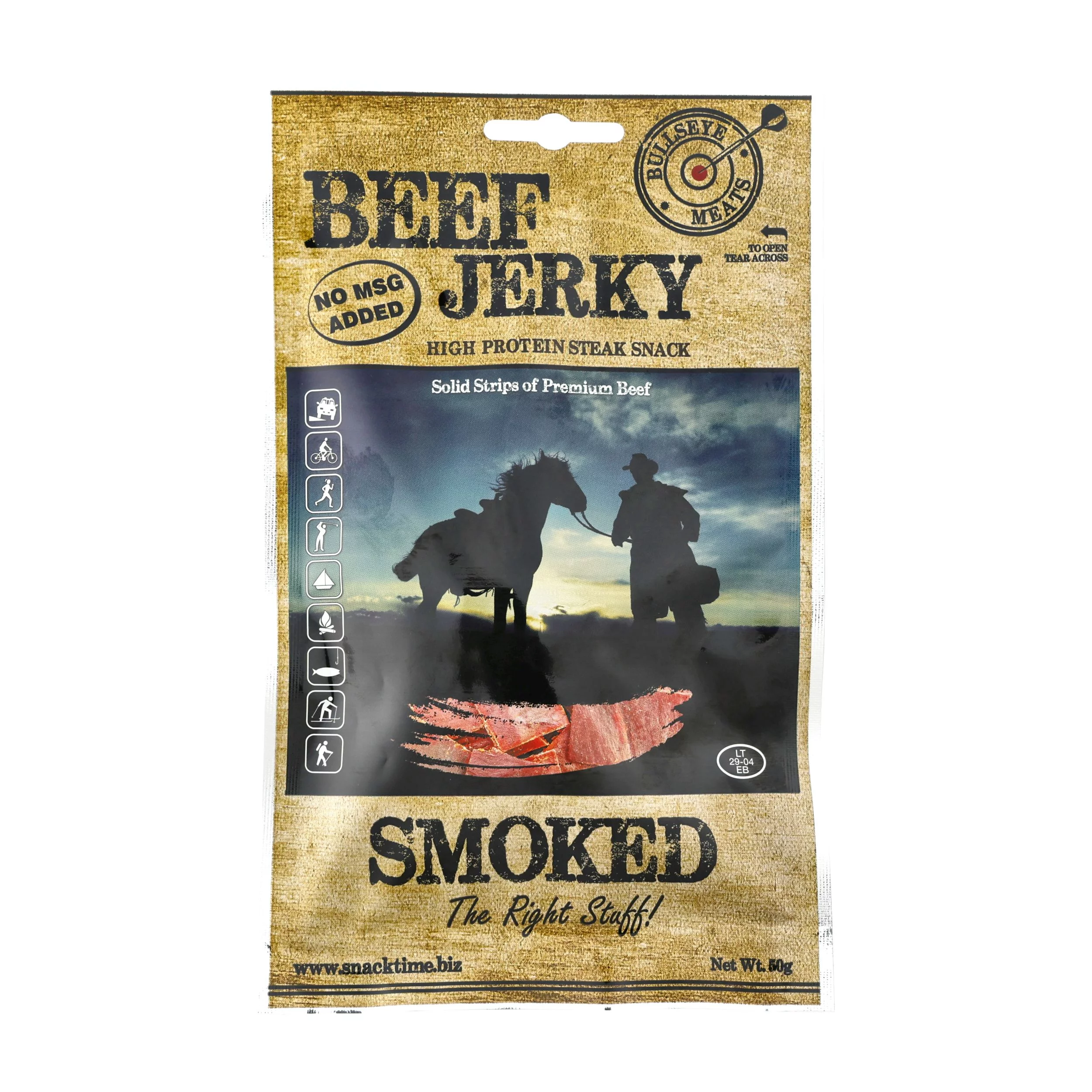 Zdjęcie produktu Wołowina Beef Jerky Smoked 50 g (838-007)