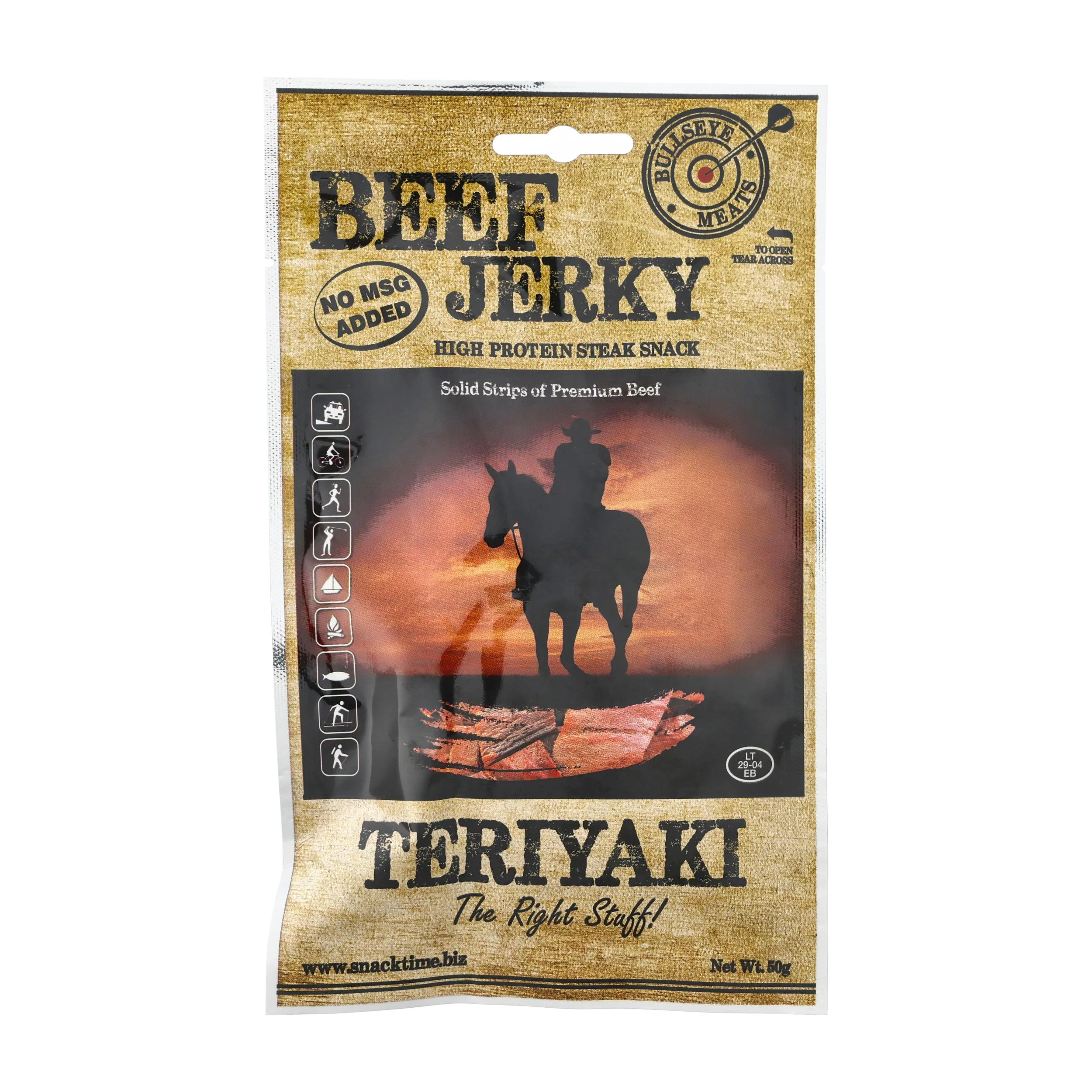 Zdjęcie produktu Wołowina Beef Jerky Teriyaki 50 g (838-008)